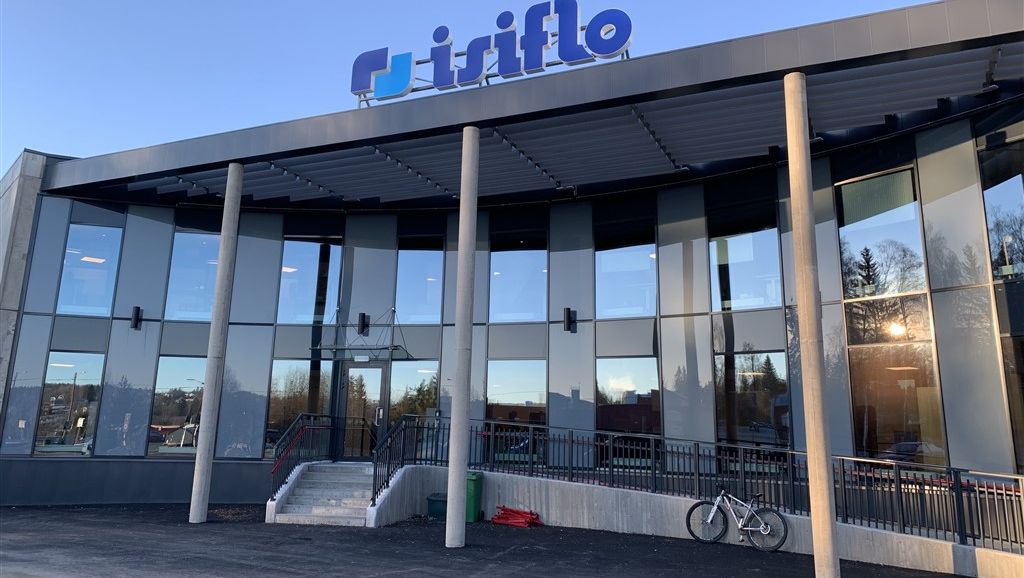 Frontfasaden til Isiflo AS